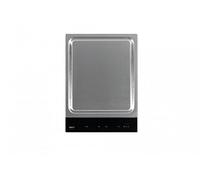 NOVY Teppan Yaki - plaques (Intégré, induction, Acier inoxydable, Noir, Acier inoxydable, toucher, En haut devant)