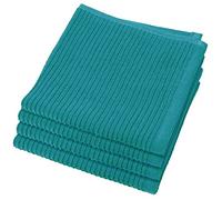 Now Designs April Cornell Ripple, Coton, Vert Paon, Lot de 4