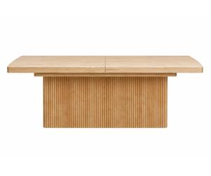 NOWEN - Table basse convertible repas électrique L120 Marron