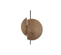 Nowodvorski Applique murale 2 lampes - Bois foncé