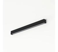 Euluna Applique murale LED Straight M Nowodvorski Lighting, noir, Salon / Salle à manger, Métal, Moderne, Applique Murale LED