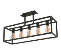 Nowodvorski lighting Plafonnier Crate - Noir