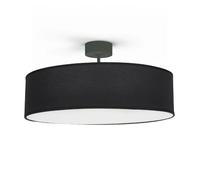 Nowodvorski lighting Plafonnier tissu - Noir