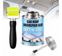 NoxGule 150ML Colle Ciel de Toit Voiture, Colle pour ciel de Toit Voiture | Résistante à L’eau, Chaleur, pour la Réparation Ciel de Toit Voiture, Tissu Ciel Toit Voiture, Sellerie, Cuir, Tissus Auto