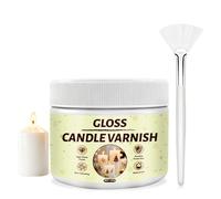 NoxGule Vernis Peinture Acrylique, Vernis Acrylique Brillant, 150ML | Vernis Transparent Brillant, Vernis Glassificateur, Agent Fixateur Imperméable pour la Protection des Bougies et Peintures