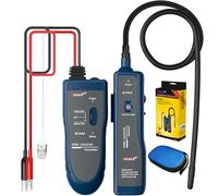 NOYAFA NF-816LP Localisateur de Câbles Souterrains, DéTecteur De Coupures de Fils EnterréS, Traceur pour ClôTure Anti-Fugue, CâBles éLectriques, RéSeau et Irrigation, Rechargeable, Lampe Led