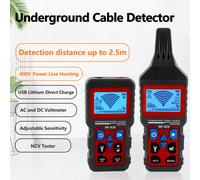NOYAFA NF-826 traqueur de fil haute tension localisateur de câble téléphonique Portable détecteur de tuyaux souterrains détecteur de câble professionnel NF-826