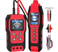 NOYAFA NF-8301 Détecteur de Circuit - Traceur de Câbles, Localisateur de Disjoncteur avec Multimètre Numérique, Sensibilité 8 Niveaux, Rechargeable, pour Fils Muraux et Souterrains