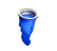 Noyau de Joint de Siphon en Silicone Bleu, Style A pour Drains de Sol | Anti-odeurs et Anti-retour D’eau, Souple et Perméable, pour Bain Cuisine, Entretien Domestique