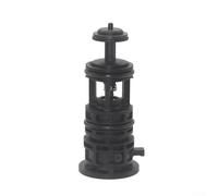 Noyau de valve à trois voies 89 mm pour système de chauffage au gaz | Optimise le débit de gaz, fonctionnement efficace, longueur 89 mm, plastique noir, four mural