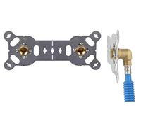 NOYON & THIEBAULT Platine Sécable sortie de Cloison pour tube PER à Sertir Ø12 raccordement robinetterie douche | baignoire | lavabo | WC | machine à laver | radiateur