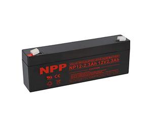 NPP Batterie au plomb 12 V 2,3 Ah AGM gel plomb 2,1 Ah 2,2 Ah Système d'alarme