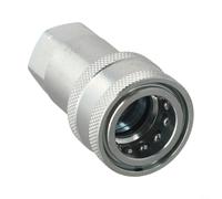 NPT 1/2 Coupleur hydraulique à connexion rapide ISO7241-A Raccord en acier haute pression pour tracteur et chargeur agricole (femelle)
