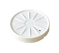 Npy2bZ3hr Soucoupe végétale Plateau en résine for Pot de Fleurs avec Roues silencieuses, Support for Plantes(Blanc,Grand)