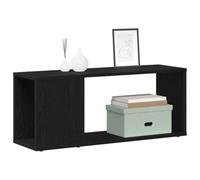 Nqyjm Ensemble Meuble TV 80x24x32 cm Chêne Noir Bois d'ingénierie Salon | Bibliothèque Étagère sur Pied Meuble de Rangement, Armoire avec Compartiments pour Bureau, Salle à Manger, Chambre