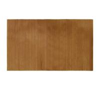 Nqyjm Salon Tapis Rectangulaire Marron 60x100 cm Bambou | Tapis Intérieur pour Cuisine, Buanderie, Chambre, Entrée, Couloir, Facile à Nettoyer