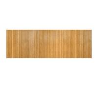 Nqyjm Salon Tapis Rectangulaire Naturel 100x300 cm Bambou | Tapis Intérieur pour Cuisine, Buanderie, Chambre, Entrée, Couloir, Facile à Nettoyer