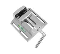 NRGDILY Étau de Perceuse à Colonne 70MM, Étau de machine Outil | avec Barre de Guidage, 2 Guides, Pince de Banc Professionnelle pour Étau de Banc pour Perceuse,Réglage 4 pouces