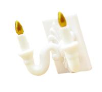 NRVTRE Applique Murale Miniature compacte pour décor de scène Minuscule, Substance imprimée en 3D, Parfaite pour Les espaces limités, pièces de Maison modèle