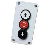 NRVTRE Panneau de commutateurs à Bouton-Poussoir, durabilité, interrupteurs étanches à Positions Multiples, boîtier, équipement de Levage, boîte de Station momentanée