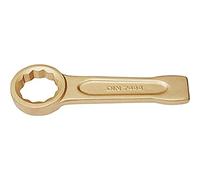 Bahco Clé polygonale à frapper sans étincelle de 50 mm en bronze d'aluminium, 250 mm