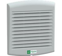 NSYCVF85M24DPF - Ventilateur ClimaSys 80 m3/h 24 V c.c., avec grille de sortie et