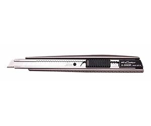 NT Cutter A 300 GR 1310522 Lame de coupe 9 mm Métal argenté/noir