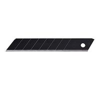 NT Cutter Lames noires ultra tranchantes de 18 mm, 10 lames/paquet, 1 paquet (BL13P), 58 degrés