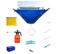 NTDMSFWM Kit de Nettoyage Mini-Split for climatiseur Sac de climatiseur Mural étanche Housse de Nettoyage de climatiseur Sac de Lavage de climatiseur avec Brosse de Nettoyage de Bobine de Tuyau