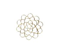 NTf194 Vase réutilisable en acier inoxydable pour arrangement floral Doré 6 x 4 x 2 cm