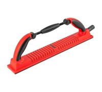 NTools HR R 400 - Ponceuse à main flexible avec aspiration et velcro | Cale à poncer aspirante 70 x 400 mm, Ponçage sans poussière, Système de trous d'aspiration et raccord de tuyau