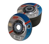 NTools SDSS - Disques à meuler 115 x 6,4 x 22,23 mm, 5 pièces | Tourets à meuler, meule affutage, Forme FEPA 27 centre déprimé, épaisseur 6,4 mm