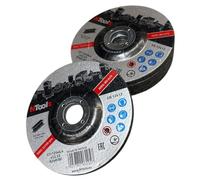 NTools SDSS - Disques à meuler 125 x 6,4 x 22,23 mm, 5 pièces | Tourets à meuler, meule affutage, Forme FEPA 27 centre déprimé, épaisseur 6,4 mm