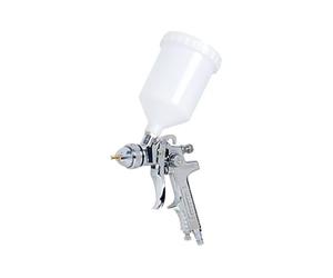 NTools SG 1002 - Pistolet à Peinture HVLP Professionnel 1,4 mm | Pulvérisateur à air comprimé pour Vernis, apprêts et Peinture carrosserie Automobile | Gris