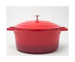 NUAGE plat à four rond avec couvercle - 4,65 Lt Ø 24 cm