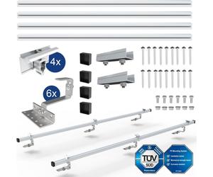 NuaSol support de panneau solaire, set de 2 | PV & solaire, toit en tuiles, profilé en aluminium