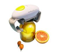 nubadam Ouvre-bocal électrique pour personnes âgées souffrant d'arthrite, ouvre-bocal automatique One Touch pour mains faibles, convient aux couvercles de 3 à 8,9 cm