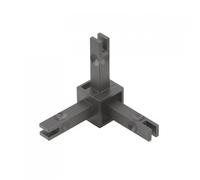 Nœud d'assemblage pour système Cadro - triple 3D noir HETTICH