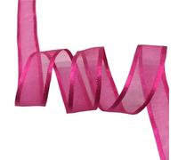 Nœud de ruban en Organza large de 15Yards, 3/4 pouces (20mm), décoration d'emballage de fête de mariage, artisanat en dentelle(Color20)