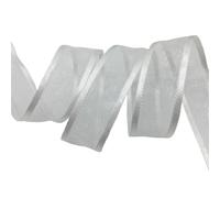 Nœud de ruban en Organza large de 15Yards, 3/4 pouces (20mm), décoration d'emballage de fête de mariage, artisanat en dentelle(Color17)