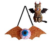 Nœud Papillon pour Chien, Collier Lumineux d'halloween pour Animal Domestique, 6,9 x 17 cm, Accessoire de Costume réglable, Design à Del Lumineux, Look Festif, Chats et Chiens, pour fêtes de