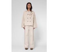 Nudie Jeans Bibbi Workwear Sailor Jacket Ecru Taille: XL | Outlet | Femme | Marron