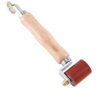 Nudiuhis Rouleau de couture en silicone de 40 mm avec rouleau de penny de 6 mm en cuivre, pour bande de toit monocouche PVC/EPDM, pièces de rechange et accessoires.