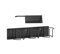NUEAYMS Le porte-gobelets magnétique pour fixations de réfrigérateur maintient fermement plusieurs tasses, économisant de l ' espace pour la cuisine et le bureau, organisateurs magnétiques