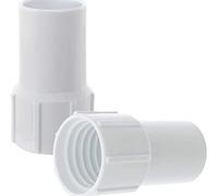 NUHFUFA Raccord universel pour tuyau d'aspiration de piscine de 3,8 cm - Raccord fileté pour tuyau d'eau - Accessoire de nettoyage de piscine