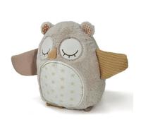 Cloud b Machine à sons Apaisants | Animal en Peluche | 4 bruits blancs et 4 berceuses | Arrêt automatique | Smart Sensor | Peluche Musicale berceuse Hibou Nighty Night Owl Smart Sensor