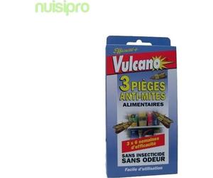 NUISIPRO 3 Pièges Anti-Mites Alimentaires, nouvelle génération, très attractif,