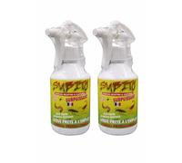 NUISIPRO - Laque insecticide Longue durée - 2 x 500ml - Barrage Larves Anti moustiques, 30m linéaire de protection,