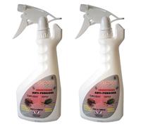 NUISIPRO - Spray Anti Punaise Diabolique & Punaise Verte - Anti Punaises des Bois - Lot de 2 - Barrière Protectrice Durable - Intérieur et Extérieur