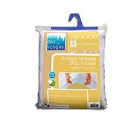 Nuit des Vosges 2035339 Aubin Protège Matelas Absorbant Molleton/Coton Blanc 160 x 200 cm